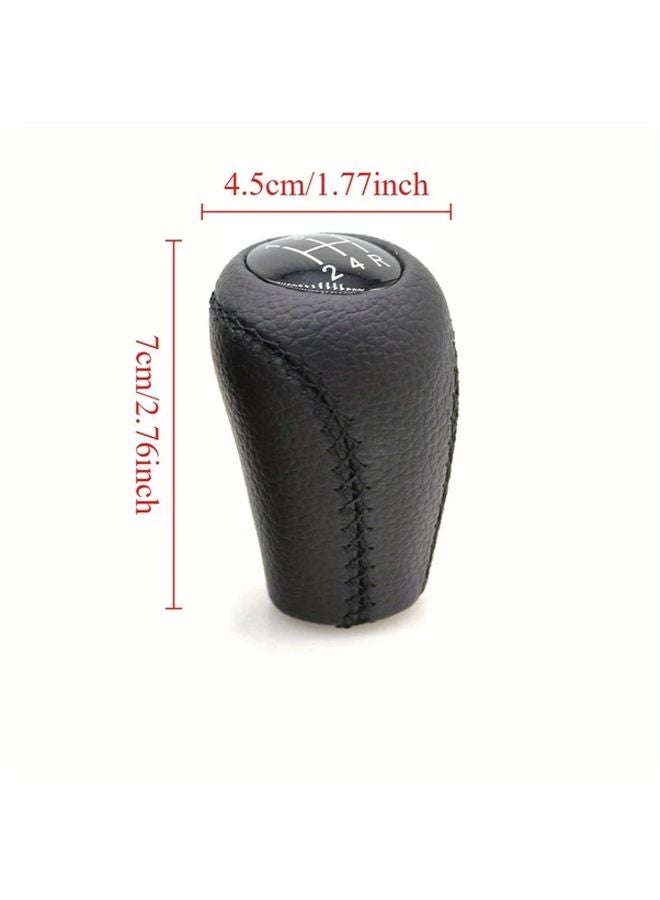Stitched Leather 6 Speed Manual Gear Shift Knob For Mazda 3 5 6 CX7 MX5 NC - Image 2